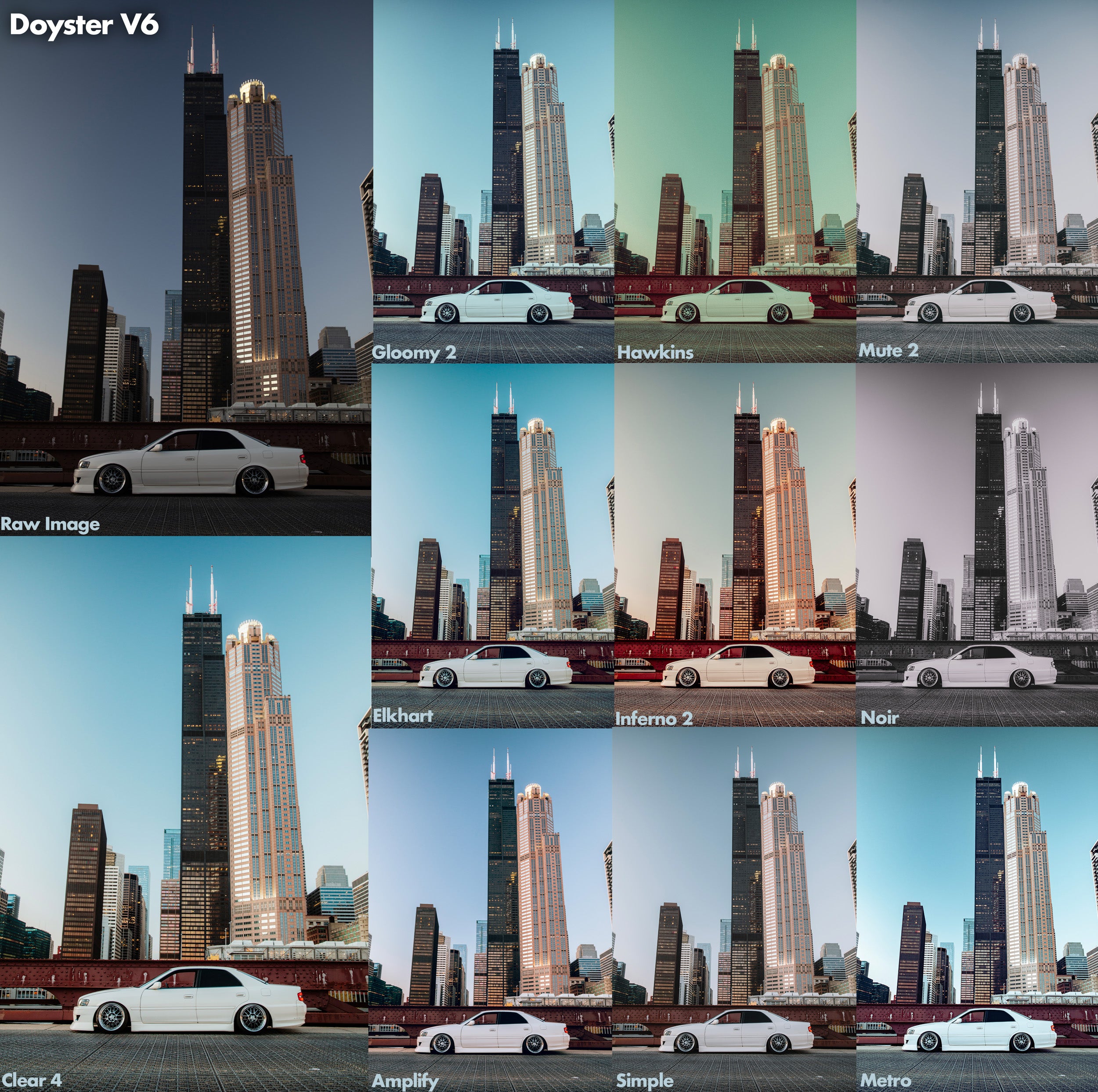 Master Collection - Doyster Media Automotive Lightroom Presets