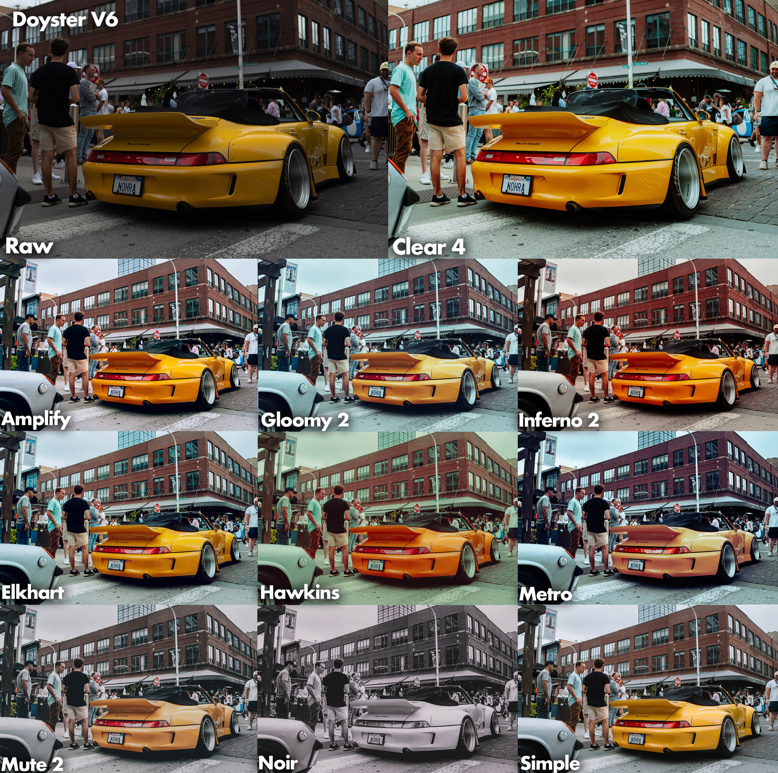 Volume 6 | Doyster Media Automotive Lightroom Presets